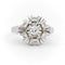 Bague 53 Bague Marguerite Or blanc Diamant 58 Facettes 2058074CN