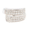 Bague 54 Bague Or blanc Diamant 58 Facettes 2360838CN