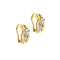 Boucles d'oreilles Boucles d'oreilles 2 ors diamants 58 Facettes 34051