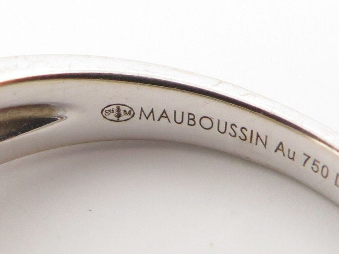 Bague 48 bague MAUBOUSSIN chance of love n3 ri0489wgdi 48 diamant or blanc 18k 58 Facettes 251915