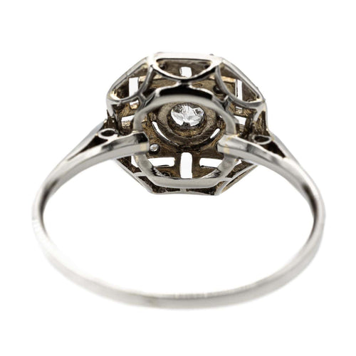 Bague 51.5 Bague Or blanc Diamant 58 Facettes 2282713CN