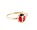 Bague BAGUE "COCCINELLE" OR 58 Facettes BO/220049 RIV