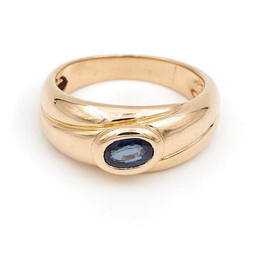 Bague 53 Bague Or jaune Saphir 58 Facettes 1692606CN