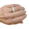 Bague 52 Solitaire en or blanc, diamant 1,14 carats. 58 Facettes 32053
