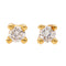 Boucles d'oreilles Boucles d'oreilles Puces Or jaune diamant 58 Facettes 2382025CN