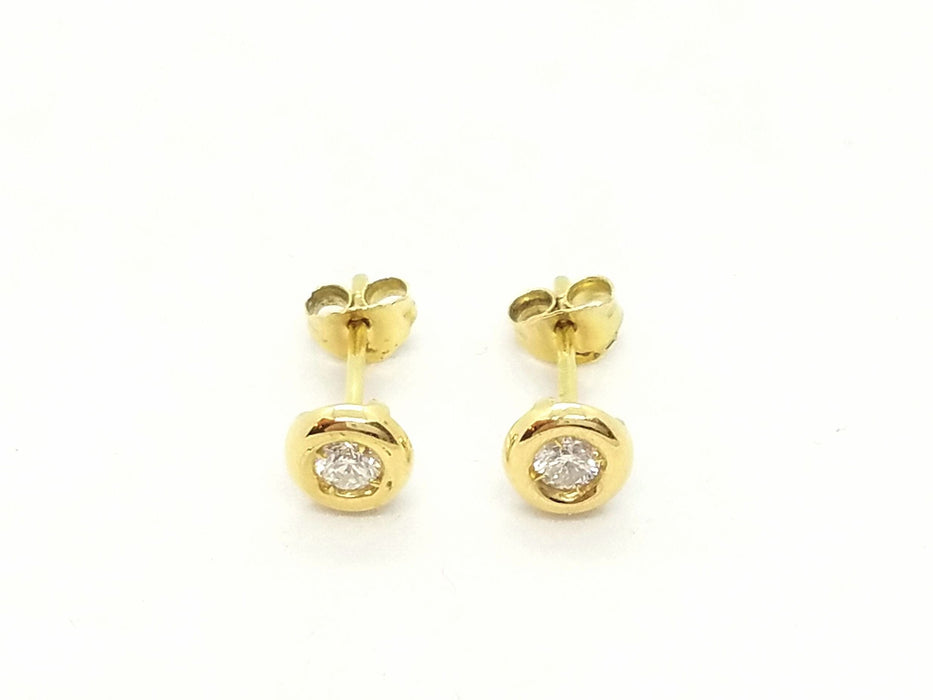 Boucles d'oreilles Boucles d'oreilles Or jaune Diamant 58 Facettes 579266RV