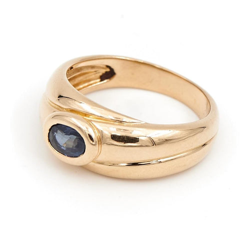 Bague 53 Bague Or jaune Saphir 58 Facettes 1692606CN