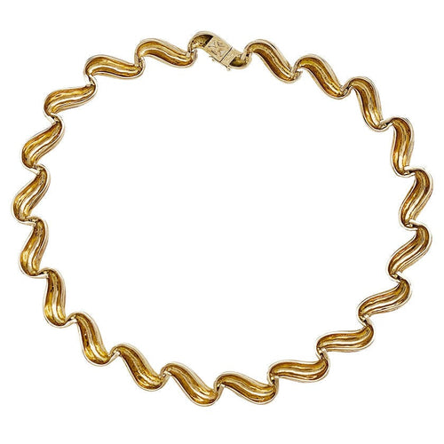 Collier Collier vintage Chaumet or jaune. 58 Facettes 30983