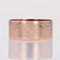 Bague 55 Alliance ancienne large or rose 58 Facettes 16-271