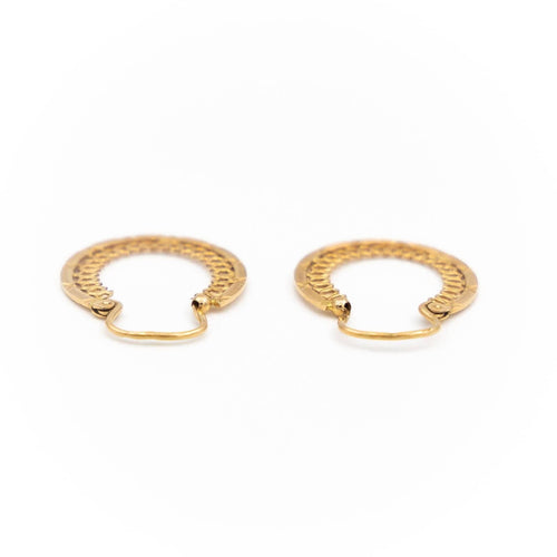 Boucles d'oreilles Boucles d'oreilles Créoles Or jaune 58 Facettes 2231990CN