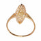 Bague 58 bague marquise diamants perles Art Déco 58 Facettes 23271-0581