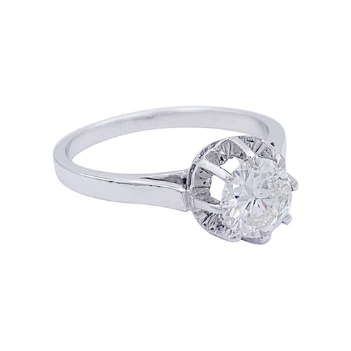 Bague 54 Bague solitaire diamant. 58 Facettes 32533