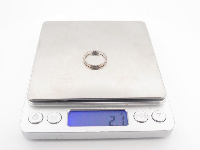 Bague 52 bague CHAUMET bee my love 081930 t 52 en or blanc 18k 58 Facettes 252675