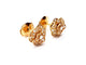 Boucles d'oreilles Boucles d'oreilles Fleur Or rose Diamant 58 Facettes 578707RV