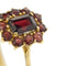 Bague 56 Bague avec grenats 58 Facettes 31160