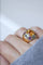 Bague Bague boule or citrine topaze bleue améthyste 58 Facettes