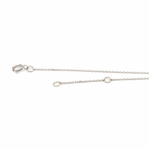 Collier Collier Or blanc Diamant 58 Facettes 2303523CN