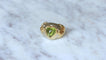 Bague Bague boule coeur péridot et citrines 58 Facettes