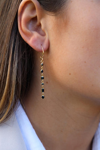 Boucles d'oreilles Boucles d'oreilles Or jaune Saphir 58 Facettes 1883905CN