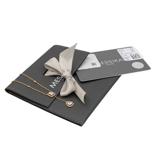 Collier Messika Collier My twin Or rose Diamant 58 Facettes 2801604CN