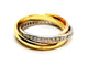 Bague 56 Bague Alliance Or jaune Diamant 58 Facettes 1338972CN