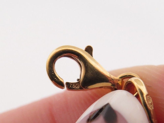 Collier parure collier + boucles d'oreilles maille grain de cafe or 18k 58 Facettes 258005