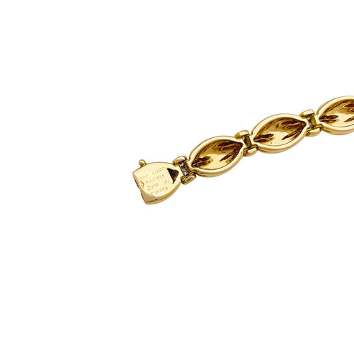 Bracelet Bracelet Van Cleef & Arpels, "Drapé", or jaune, diamants. 58 Facettes 31563