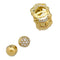 Boucles d'oreilles Boucles d'oreilles Piaget "Tanagra" en or jaune et diamants. 58 Facettes 31196