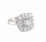 Bague BAGUE CARREE DIAMANTS 58 Facettes BO/220063-64 RIV