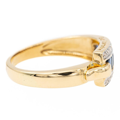 Bague 60 Guy Laroche Bague Or jaune Saphir 58 Facettes 2308650CN