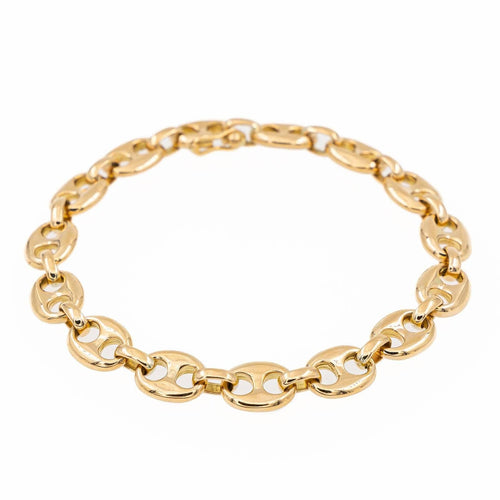 Bracelet Bracelet Grain de café Or jaune 58 Facettes 2090583CN
