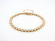 Bracelet vintage bracelet tennis serti de 39 diamants 1ct en or jaune 18k 58 Facettes 256655