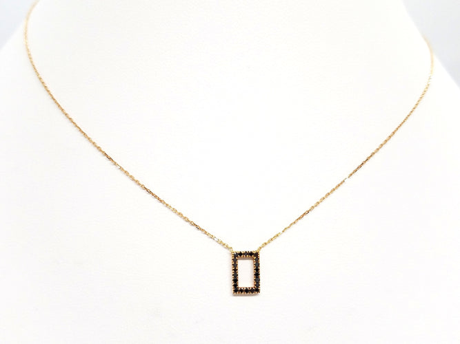 Collier Collier Or rose Diamant 58 Facettes 579204RV