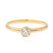 Bague 54 Bague Solitaire Or jaune Diamant 58 Facettes 2259617CN