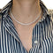 Collier Collier rivière diamants en or blanc. 58 Facettes 30976