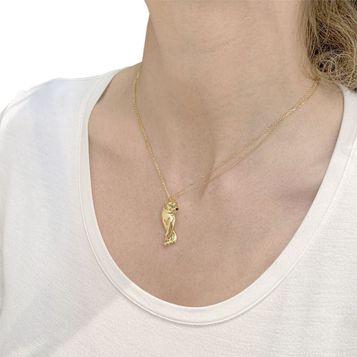 Collier Collier Cartier, "Panthère de Cartier", or jaune. 58 Facettes 32344