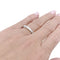 Bague 50.5 Alliance platine et diamants. 58 Facettes 33379