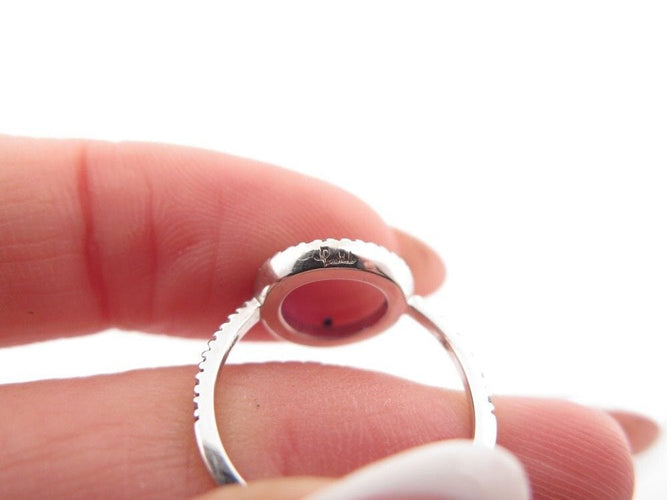 Bague 49 bague POMELLATO colpo di fulmine or blanc 18k diamants amethyste 58 Facettes 258045