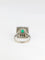 Bague Bague émeraude et diamants 58 Facettes 391.10