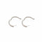 Boucles d'oreilles BOUCLES D'OREILLES CREOLES OR & DIAMANTS 58 Facettes BO/220111 NSS