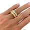 Bague 57 Bague Poiray,"Symbole", trois ors. 58 Facettes 31809