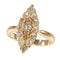 Bague 59 Bague marquise diamants 58 Facettes 23271-0585