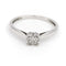 Bague 54 Bague Or blanc Diamant 58 Facettes 1887749CN
