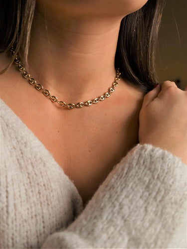 Collier Collier Ras de cou  Or jaune 58 Facettes 1913088CN