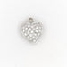 Pendentif Pendentif Coeur Or blanc Diamant 58 Facettes 1720114CN