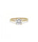 Bague 53 / Jaune / Or 750‰ Bague Solitaire Diamant 0.92 carat 58 Facettes 230025SP