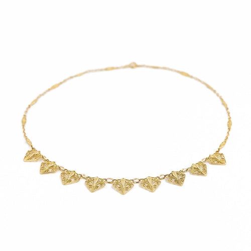 Collier Collier Maille filigrane Or jaune 58 Facettes 1949704CN