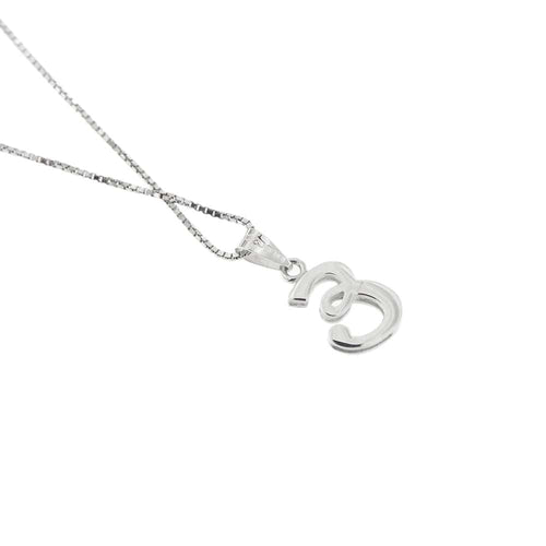 Collier Collier en or avec E et diamants 58 Facettes 32048