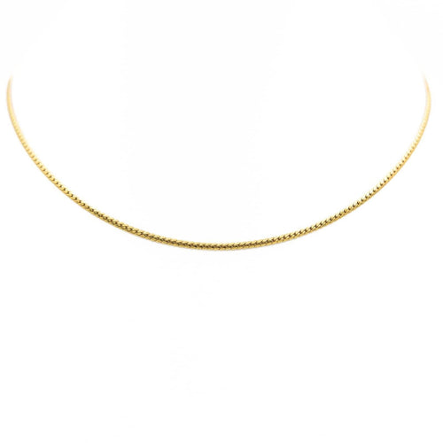 Collier Collier Maille anglaise Or jaune 58 Facettes 2218646CN