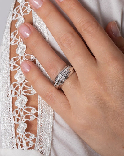 Bague 52 Bague PIAGET Possession en Or Blanc 750/1000 58 Facettes 62141-57907